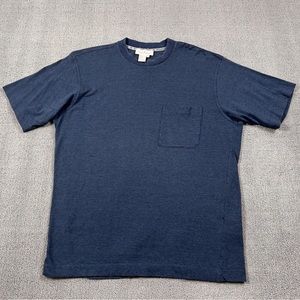 Zegna Shirt - Navy Blue Short-Sleeve Casual Luxury